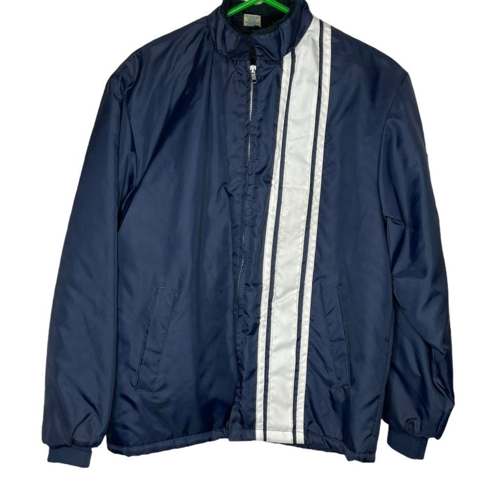 Vintage Sherpa‎ Lined Jacket Navy